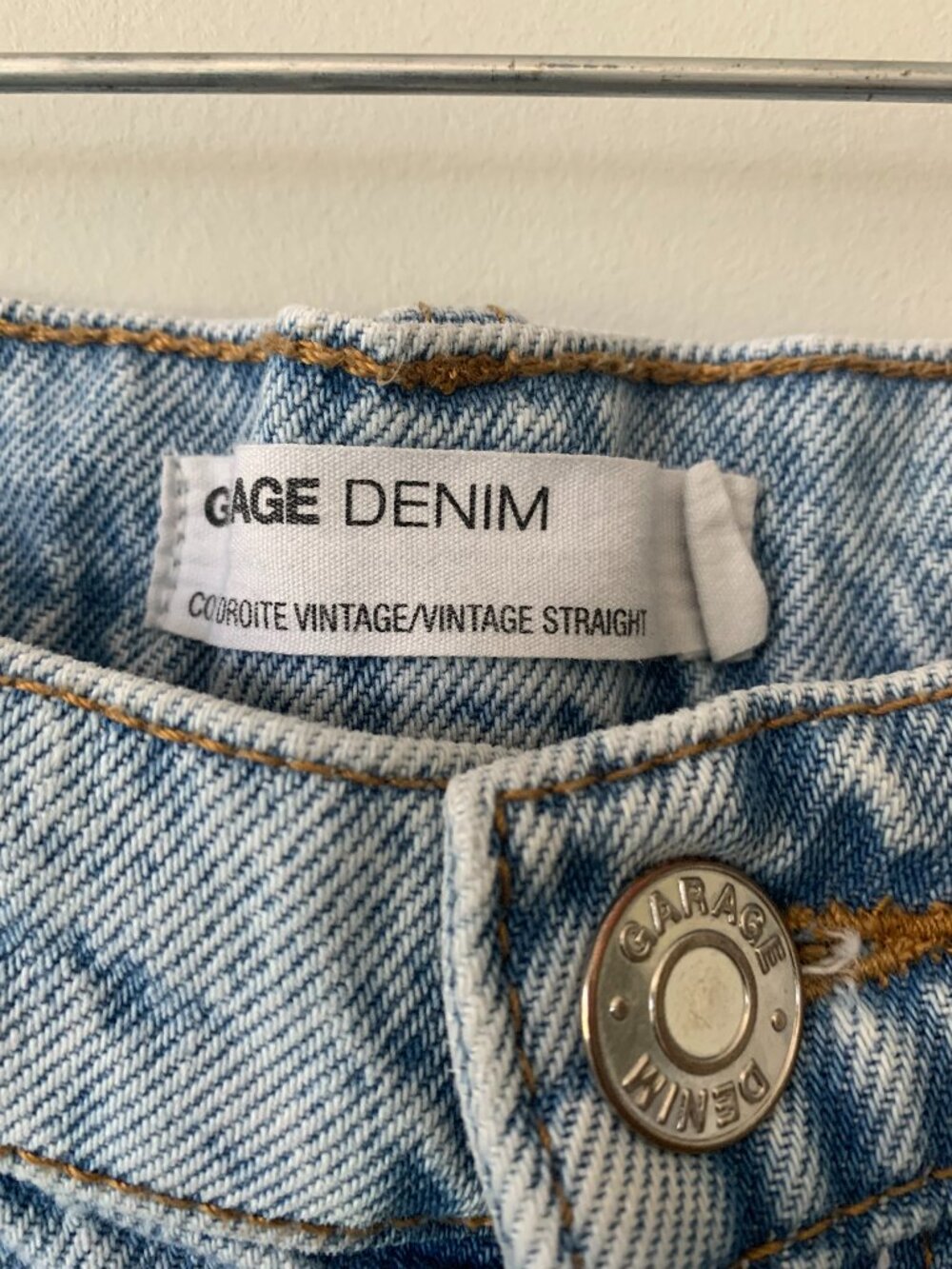Garage Denim vintage straight jeans - Picture 5 of 13